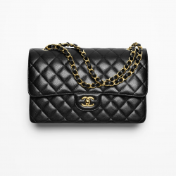 Chanel Jumbo Classic Double Flap Bag Black Caviar 
