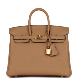 Hermès Birkin 25 Chai Togo Handbag 