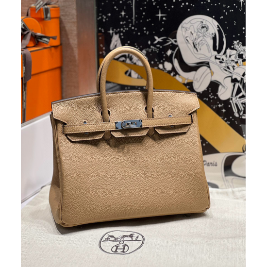 Hermès Birkin 25 Chai Togo Handbag 