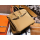 Hermès Birkin 25 Bronze Togo Handbag 