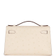 Hermès Kelly Pochette Nata Ostrich Handbags